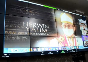 Bupati Banggai Herwin Yatim Masuk Nominator Penerima Anugerah Kebudayaan PWI Pusat Tahun 2021