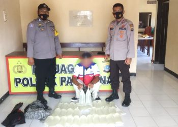 Polisi Ringkus Warga Pagimana Yang Bawa 40 Liter Cap Tikus, Rencananya Mau Dijual Ke Luwuk