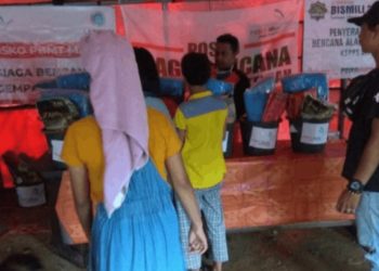 PBMT Provinsi Jateng Beri Bantuan Kebutuhan Kepada Pengungsi Gempa di Mamuju Sulbar