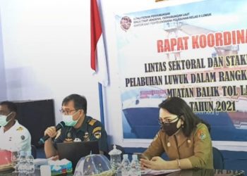 Perlu Dukungan Pemda Banggai, Muatan Balik Tol Laut di Pelabuhan Luwuk Masih Rendah