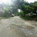 Jalan di Belakang RSUD Luwuk Kembali Rusak