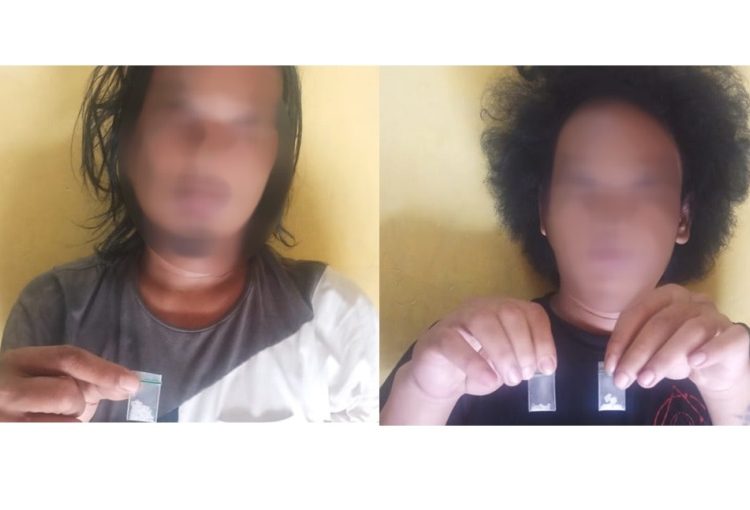 Jajaran Satnarkoba Polres Banggai pada Rabu (28/4/2021) malam, menangkap dua pria yang nenjadi tersangka penyalahguna narkoba di dua tempat berbeda, yakni tersangka berinisial AN alias A (22) warga Kecamatan Moilong dan  MT alias T (32) warga Kecamatan Toili.