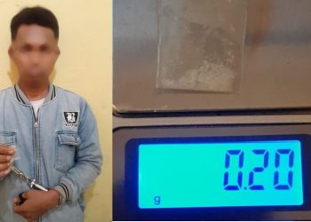 Lagi Polisi Tangkap Pelaku Narkoba di Kelurahan Maahas