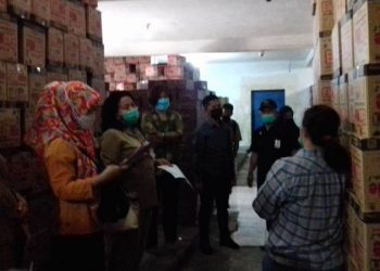Jelang Lebaran Disperindag dan Polres Banggai Sidak Harga Sembako