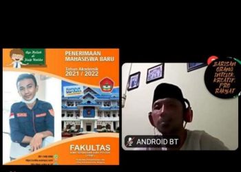 Diskusi Online, Himipera Bahas Problem Pendidikan di Era New Normal