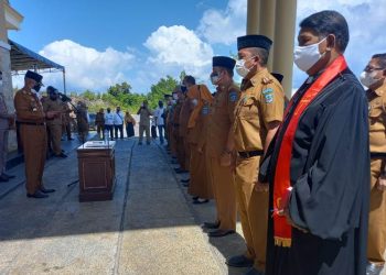 Bupati Bangkep Lantik 17 Pejabat Daerah, Berikut Daftar Lengkapnya