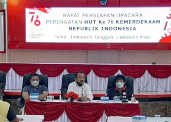 Peringatan Detik Detik Proklamasi Digelar di Lapangan Bumi Mutiara