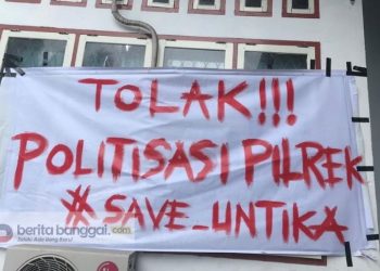 Pengangkatan Pjs Rektor Dinilai Politis, Mahasiswa Untika Protes, Dewan Pengawas Memilih Diam