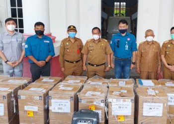 ESSA PT. PAU Berikan Bantuan Oxigen Concentrator ke Pemda Banggai