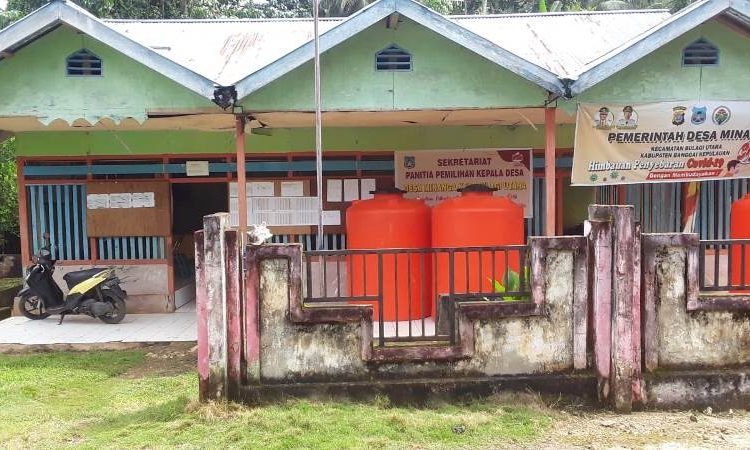 KANTOR DESA MINANGA KECAMATAN BULAGI UTARA