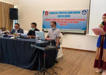 Melalui Lokakarya, Fakultas Hukum Untika Luwuk Komitmen Hasilkan Lulusan Berkualitas di Wilayah Timur Sulawesi