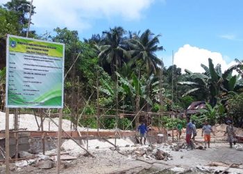 Pemdes Gansal Berdayakan Gapoktan “Sinar Harapan” Dengan Membangun Lumbung Pangan Masyarakat