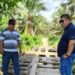 Dorong Kebijakan Perubahan APBD 2021, Sukri Djalumang Tinjau Kebutuhan Jembatan Bagi Petani di Labotan dan Tinonda