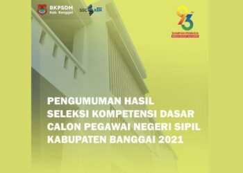 11 Formasi CPNS Kabupaten Banggai Tahun 2021 Kosong Pelamar