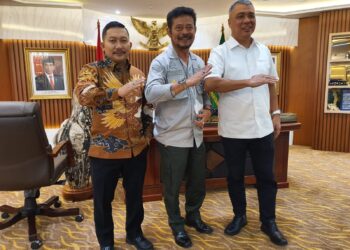 Difasilitasi Ahmad M Ali, Bupati Banggai Bertemu Menteri Pertanian di Jakarta