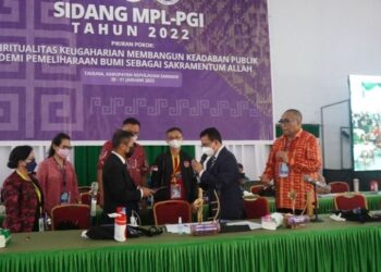 Ketua Umum PGI Buka Sidang MPL-PGI 2022 di Sulawesi Utara