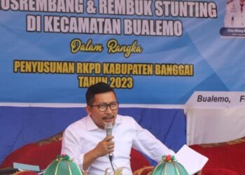 Bupati Amirudin Sampaikan Komitmen Soal Investasi Perkebunan Sawit Saat Musrembang di Bualemo