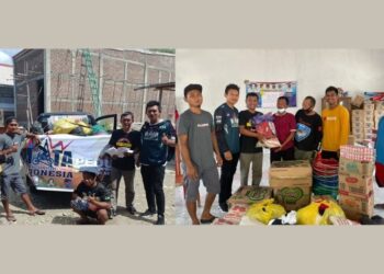 MATA Luwuk Salurkan Bantuan Untuk Warga Dondo