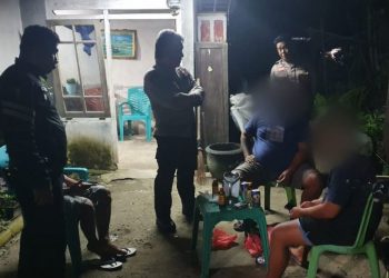 Polisi Gerebek Rumah Warga di Luwuk Utara