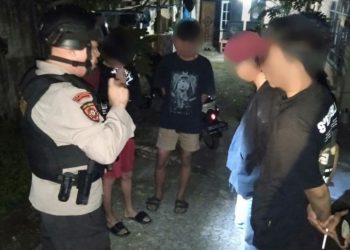 Polisi Bubarkan Pesta Miras di Bungin Timur
