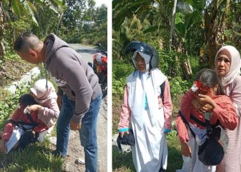 Batia Sisilia Hadjar Dampingi Korban Lakalantas Hingga ke Puskesmas