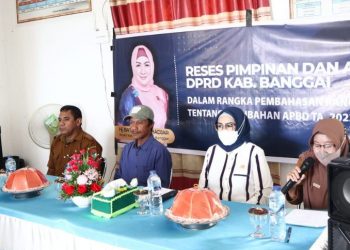 Wakil Ketua DPRD Banggai Gelar Reses di Kelurahan Lempek Baru