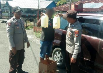 Angkut Miras, Pengemudi Asal Mantoh Banggai Diamankan Polisi