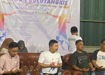 JOB Tomori Dan Pemda Banggai Gelar Tournament Bulutangkis 2022