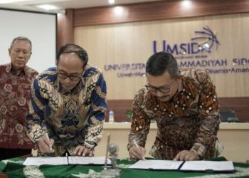 Pemda Banggai dan Universitas Muhammadiyah Sidoarjo Teken MoU Pelayanan Pendidikan dan Kesehatan