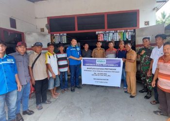 ESSA PT. Panca Amara Utama Serahkan Bantuan Untuk Kelompok Tani Molumuh di Desa Dimpalon