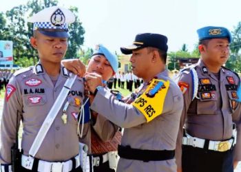 Pimpin Gelar Pasukan Operasi Zebra Tinombala di Banggai, Kapolres Beri Pesan Ini Ke Anggota