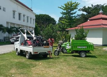 Dinas TPHP Kabupaten Banggai Gelontorkan Ratusan Unit Alsintan Untuk Petani