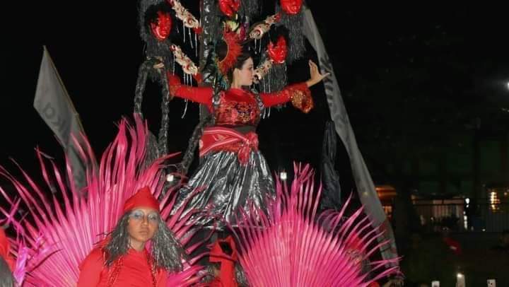 Salah satu bentuk penampilan dalam kegiatan Festival Teluk Lalong tahun 2022 silam.