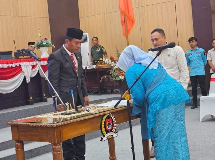 DPRD Banggai menggelar sidang paripurna istimewa PAW Anggota Fraksi Partai NasDem