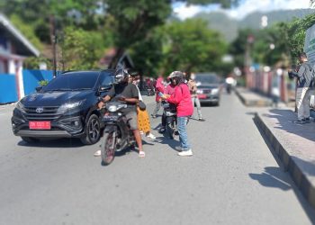 Peringatan Hari AIDS Sedunia di Kabupaten Banggai, Sebar Pamflet dan Malam Renungan