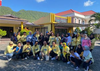 Setiap Kamis, Dinkop dan UKM Banggai Giatkan Olahraga Senam Pagi