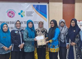 Intervensi Serentak Pencegahan Stunting, Dinkes Mendapat Penguatan Dari TP – PKK Kabupaten Banggai Tuntaskan Penimbangan Seluruh Balita