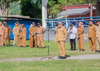 Bupati Amirudin Sampaikan ASN Boleh Hadiri Kampanye Pilkada Dalam Sosialisasi Tahapan dan Larangan Pilkada di Pagimana