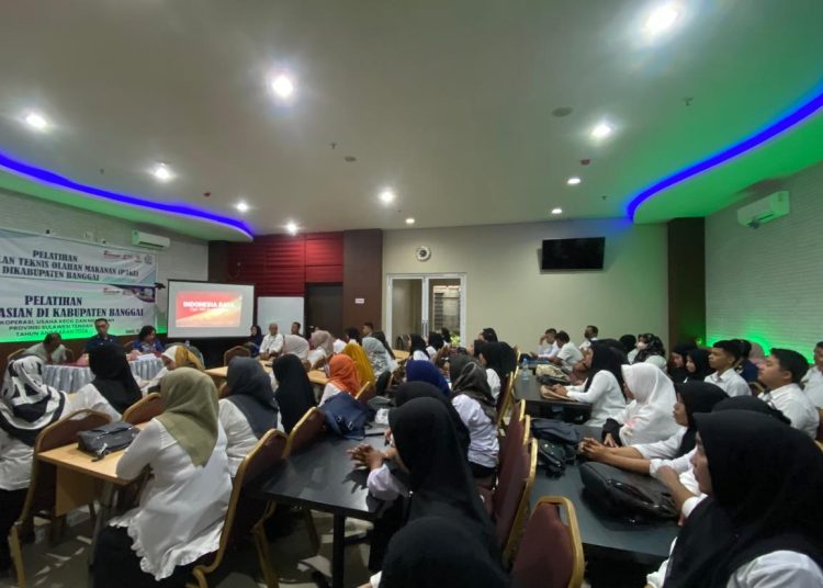 UPT Balai Pelatihan Dinas Koperasi, Usaha Kecil dan Menengah Provinsi Sulawesi Tengah, menggelar pelatihan Keterampilan Teknis Olahan Makanan (P3KE) dan Pelatihan Perkoperasian di Hotel Grand Soho Kecamatan Luwuk, Kabupaten Banggai, Rabu 17 Juli 2024.