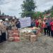 JOB Tomori Salurkan Bantuan Korban Banjir Dusun Tumpu Jaya 1 Desa Sinorang