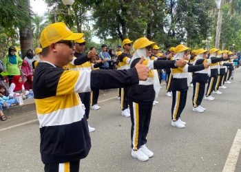 Dinkop dan UKM Banggai Turut Meriahkan Lomba Gerak Jalan Antar Instansi