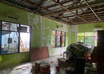 Dinkes Banggai Rehabilitasi Ruangan Bidang Kesmas, Sekdis: Sering Kebanjiran