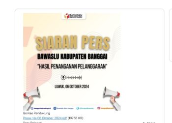 Bawaslu Umumkan Laporan Dugaan Kampanye di Masjid Mendono Tidak Memenuhi Unsur Materil