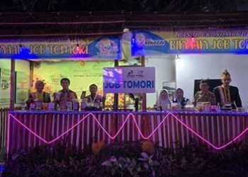 JOB Tomori Tampilkan Kreativitas UMKM dan Kelompok Kesenian Binaanya Dalam Festival Teluk Lalong 2024