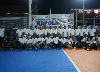 JOB Tomori dan Polres Banggai Gelar Semi Open Turnamen Volly Ball Kapolres Cub 2024
