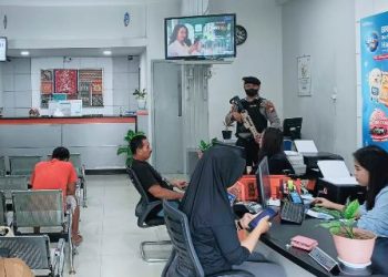 Samapta Polres Banggai Amankan Transaksi Perbankan Selama Ramadhan