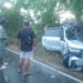 Mobil Daihatsu Xenia Alami Kecelakaan di Jalan Trans Sulawesi Desa Balaang Nuhon