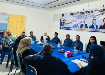 DPD NasDem Banggai Gelar Rapat Konsolidasi Jelang Peringatan HUT Partai ke 14