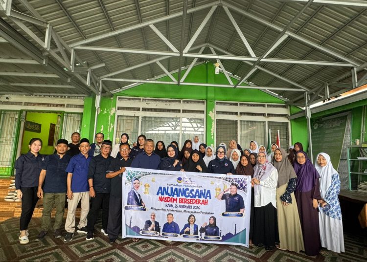 DPD NasDem Kabupaten Banggai menggelar kunjungan di Panti Asuhan Aisyiah Luwuk, Rabu (25/2/2026)
