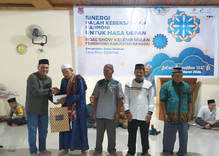 Roadshow Kelembagaan yang dilaksanakan oleh JOB Tomori kembali dilaksanakn di Kecamatan Batui Selatan, Sabtu (7/3/2026)